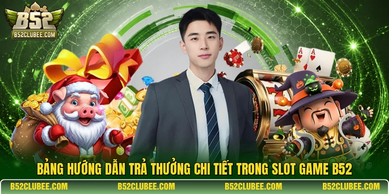 Bảng hướng dẫn trả thưởng chi tiết trong Slot Game B52
