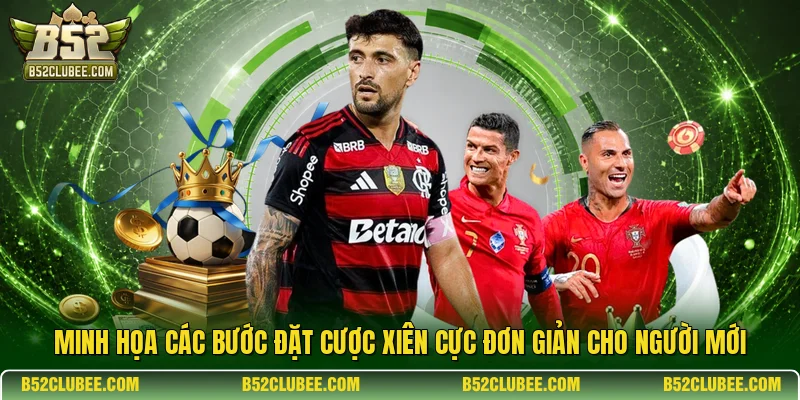  Minh họa các bước đặt cược xiên cực đơn giản cho người mới