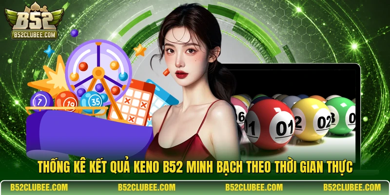 Thống kê kết quả Keno b52 minh bạch theo thời gian thực